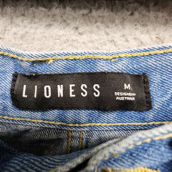 Lioness The Stacey Cargo Jeans Womens Medium (Fits 27x28) High Rise Straight Leg - Picture 5 of 13